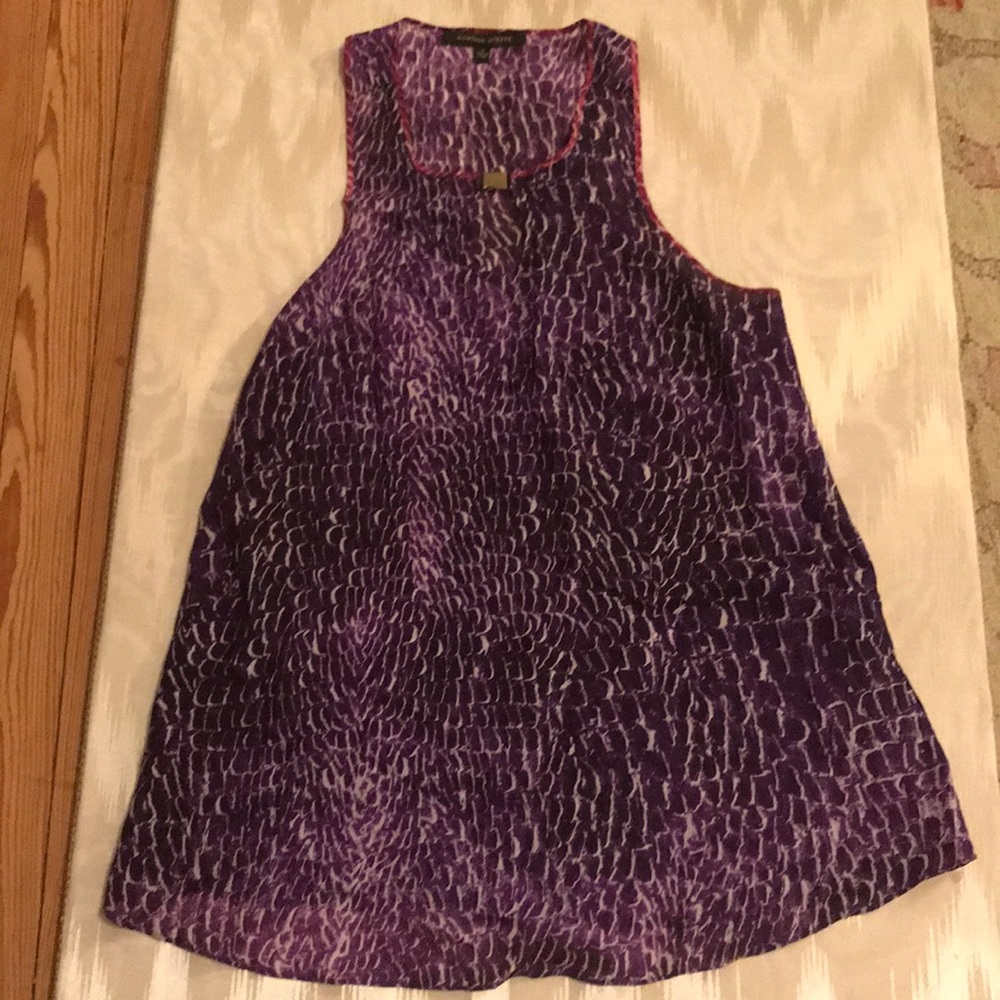 Silk Cynthia Steffe Animal Print Tank